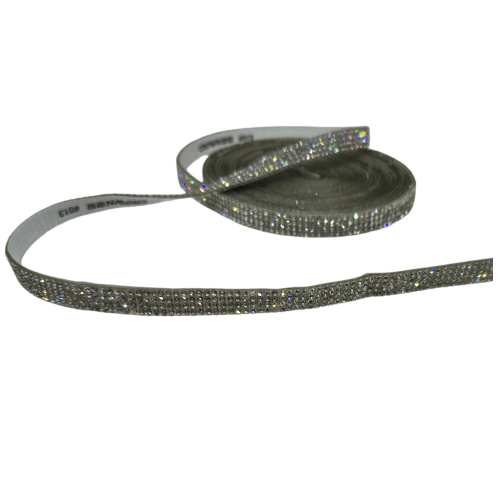 Strass autoadhesivo 4lineas