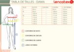 Lencatex tabla talles dama