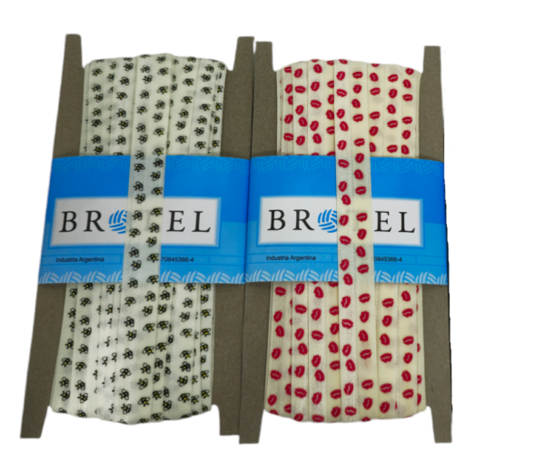 Elastico bretel raso estampado Brotel 390600