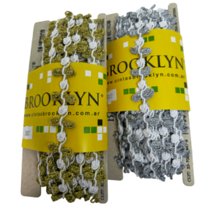 Galon rococo lurex Brooklyn 3007b