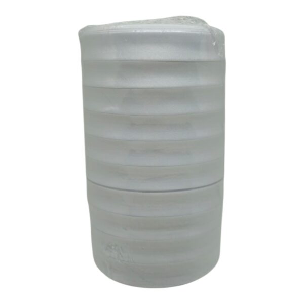 Cinta bies algodon 20mm blanca pack