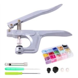 Kit broches plasticos con maquina