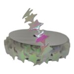 Cinta troquelada irisada estrella