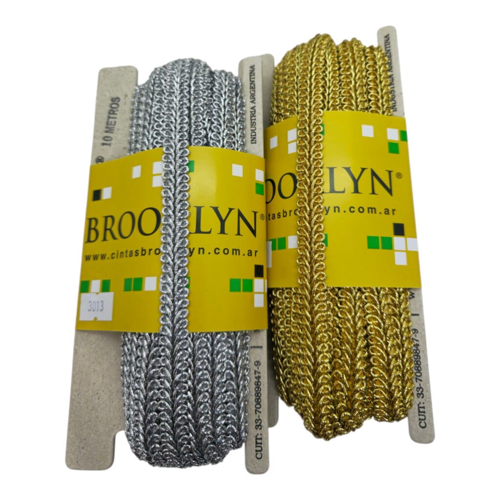 Galon espiga lurex Brooklyn 3013a
