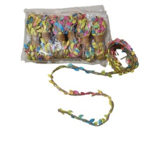 Tira yute hojas multicolores